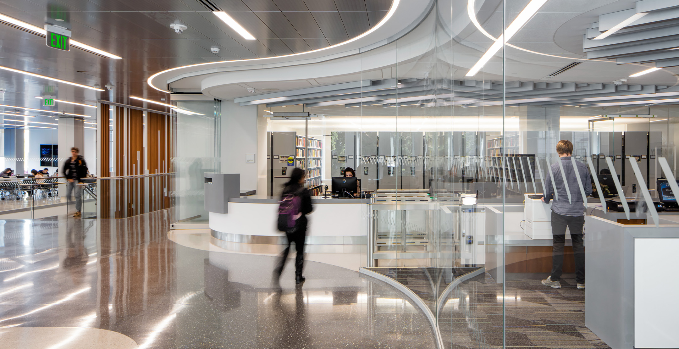 Northwestern University - Science and Engineering Library and Laboratories Interior