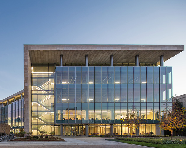 Northwestern University - Science and Engineering Library and Laboratories Exterior