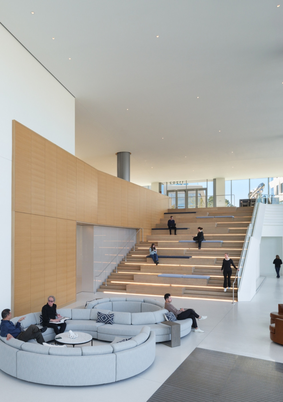 Breakthrough Properties - Torrey View: People in lobby and stairway area