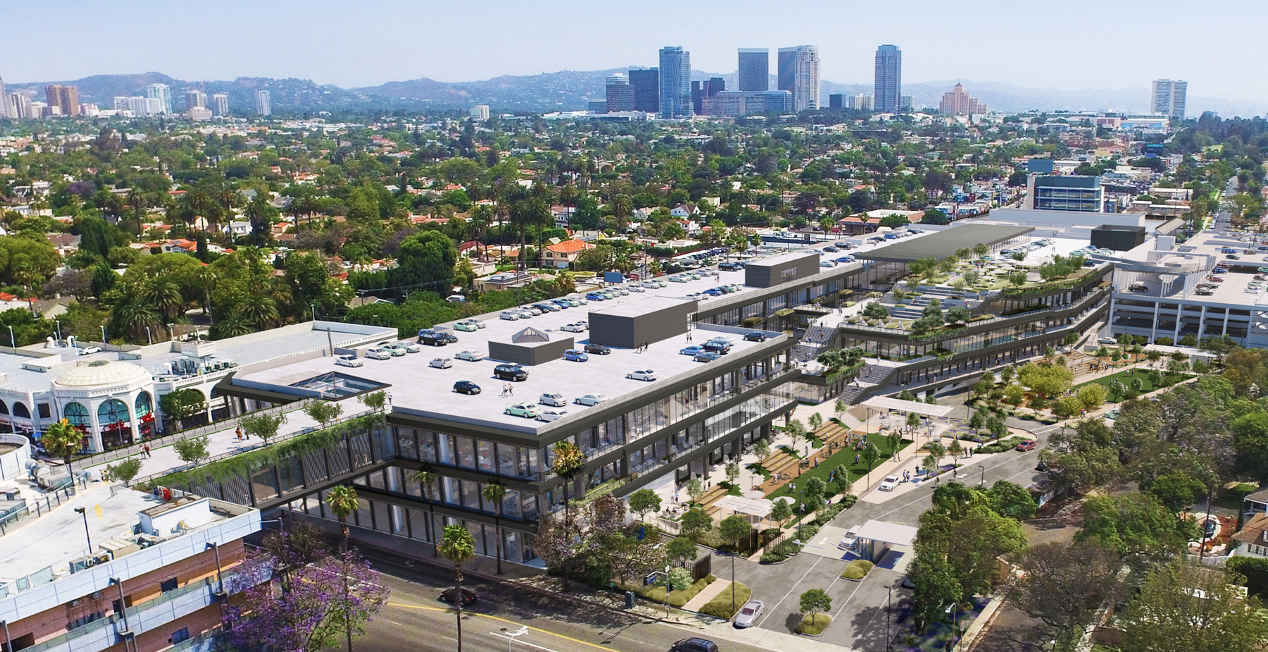 Architectural rendering of future UCLA Research Park