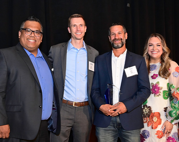 UGA Poultry Science Complex design and construction team at CMAA awards ceremony.